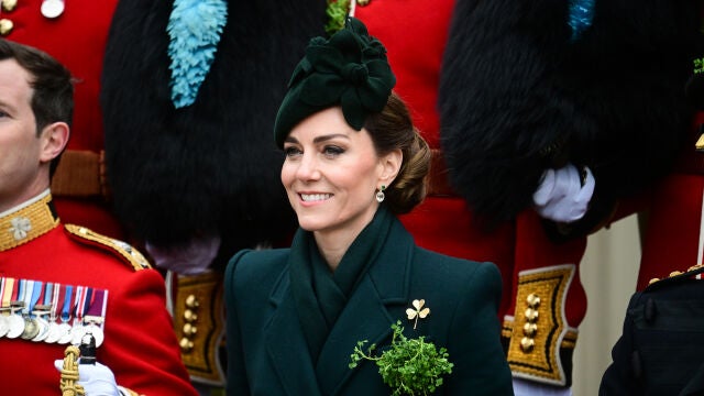 Kate Middleton en el desfile del Día de San Patricio 