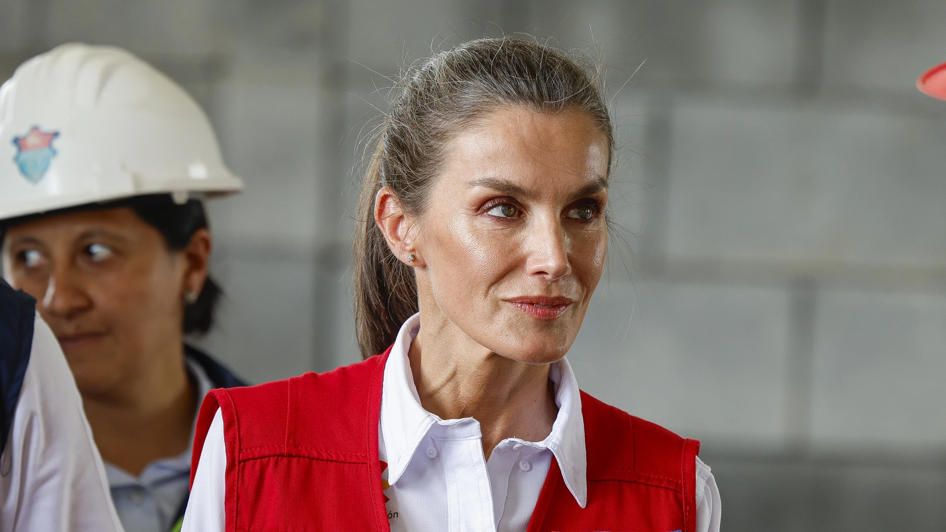 La Reina Letizia durante su viaje de cooperación en Guatemala en 2024