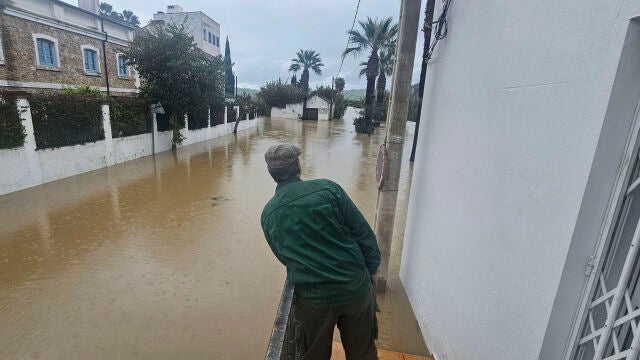 Inundaciones en la provincia de Cádiz