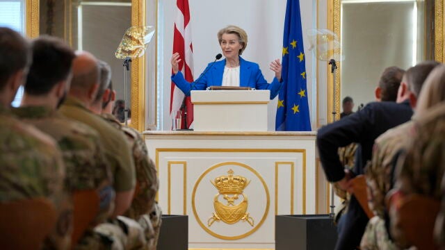 President of the European Commission Von der Leyen visits Denmark
