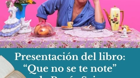 Cartel presentación del libro "Que no se te note"