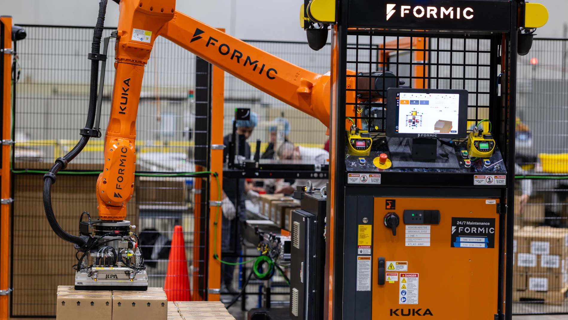 Formic palletizing robots deliver increased productivity, safety, and quality for U.S. manufacturers.