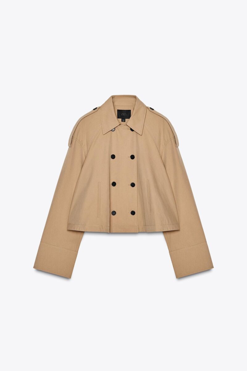 Trench corto capa.