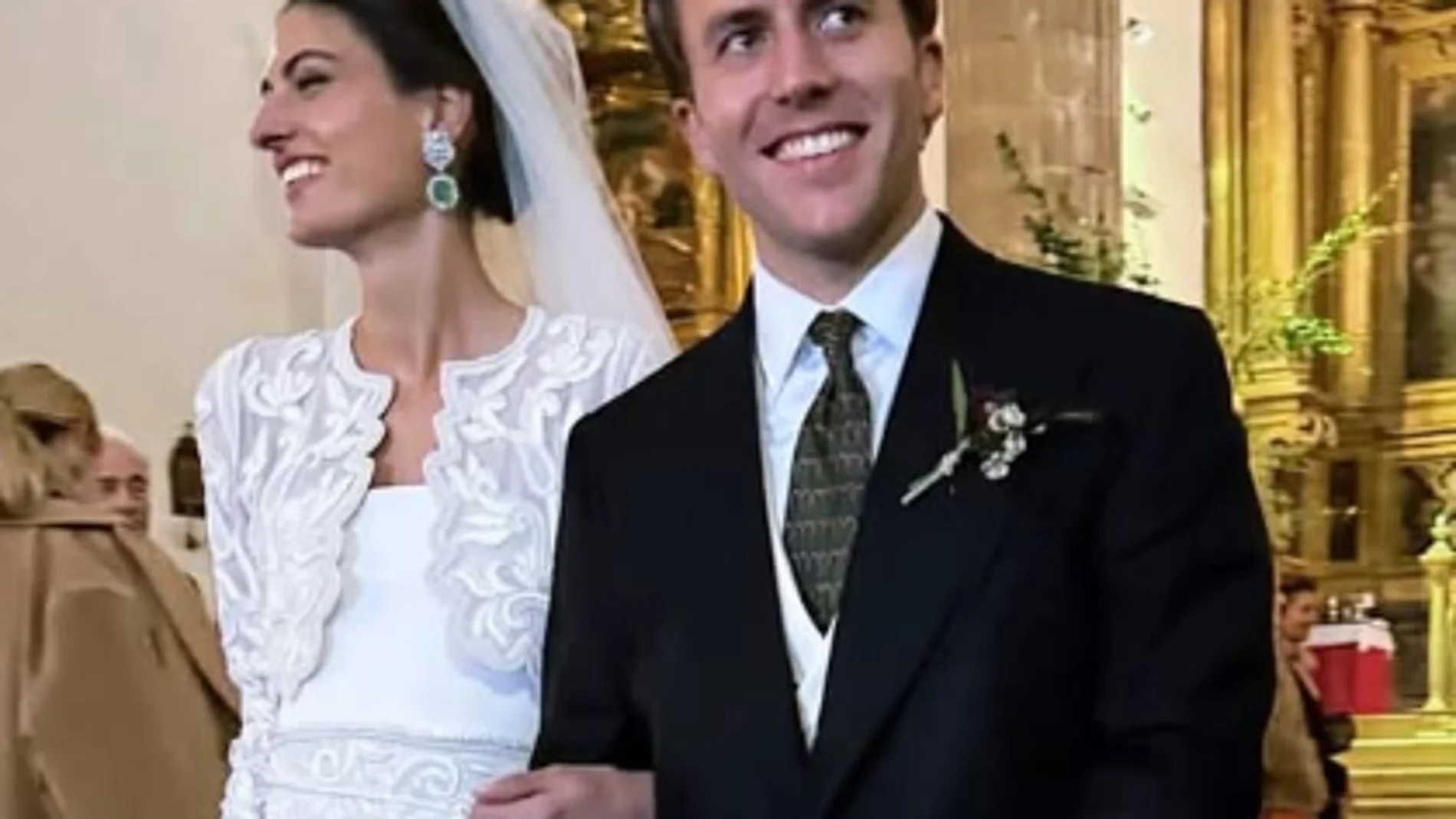 Boda de Victoria Matossian y el príncipe Cecil von Croy