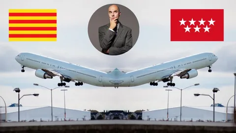 Dos aviones despegan hacia dos comunidades diferentes de España