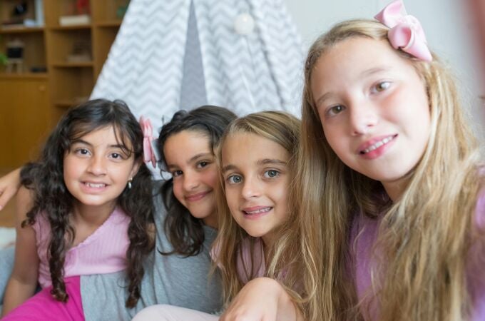 Grupo de niñas
