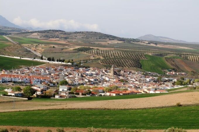 Imagen general de Guadahortuna, municipio de Granada