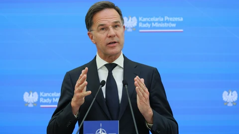Secretary General of NATO Mark Rutte visits Poland