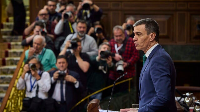 Comparecencia del presidente del Gobierno, Pedro Sánchez, para informar sobre el nuevo escenario geopolítico d