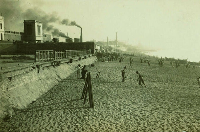 Playa del Somorrostro, siglo XX