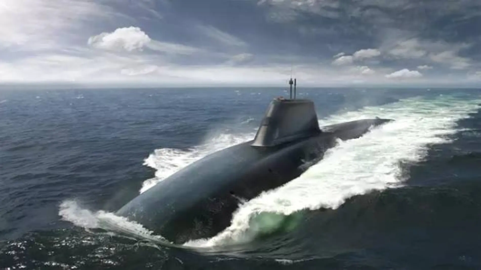 Así será el HMS Dreadnought: el submarino nuclear más grande de Reino Unido tendrá 144 ojivas nucleares.