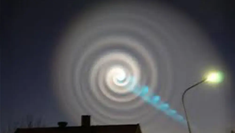 El fenómeno registrado en Noruega