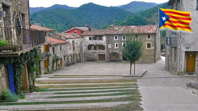 El pueblo más independentista de Cataluña