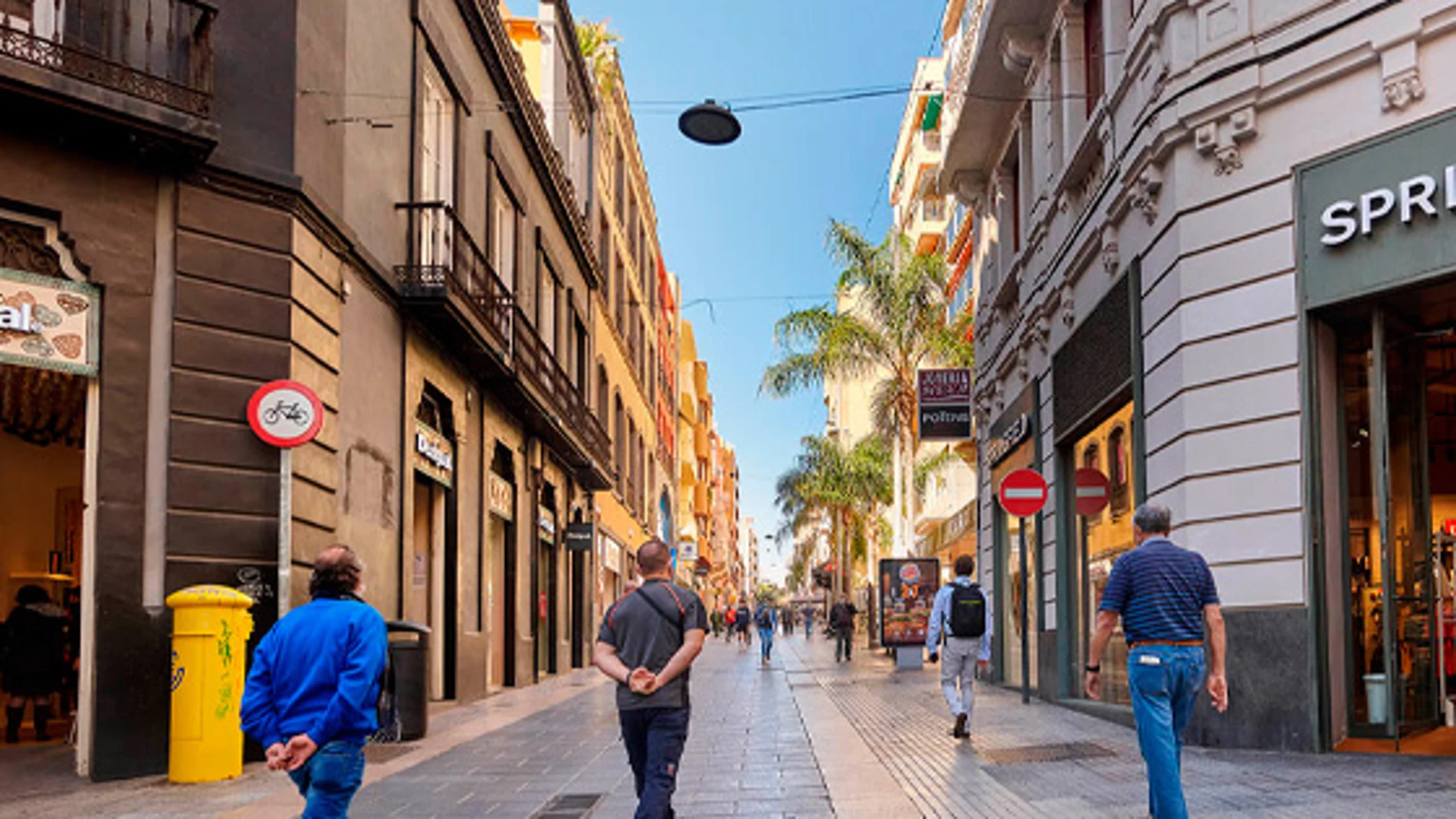 Calle Castillo, en Santa Cruz de Tenerife