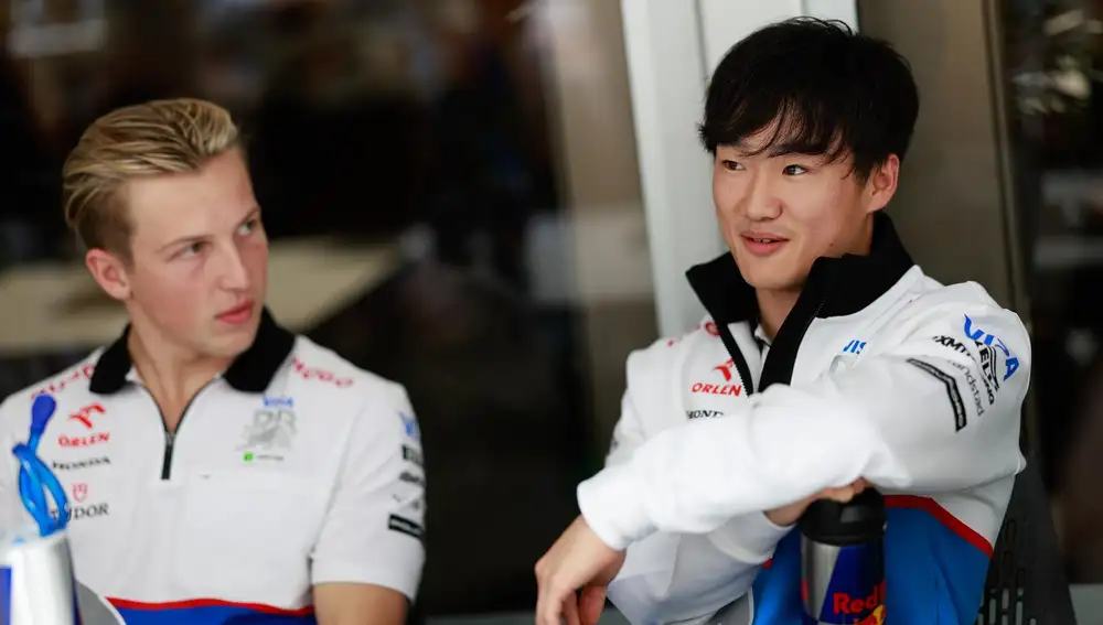 Fórmula 1.- Yuki Tsunoda 'asciende' a Red Bull desde el GP de Japón y sustituye a Liam Lawson, que pilotará en VCARB