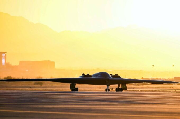 Bombardero furtivo Northrop Grumman B-2 Spirit del 509.° Ala de Bombarderos.