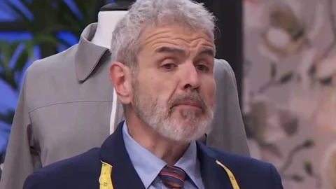 Lorenzo Caprile durante el programa 'Maestros de la costura celebrity'