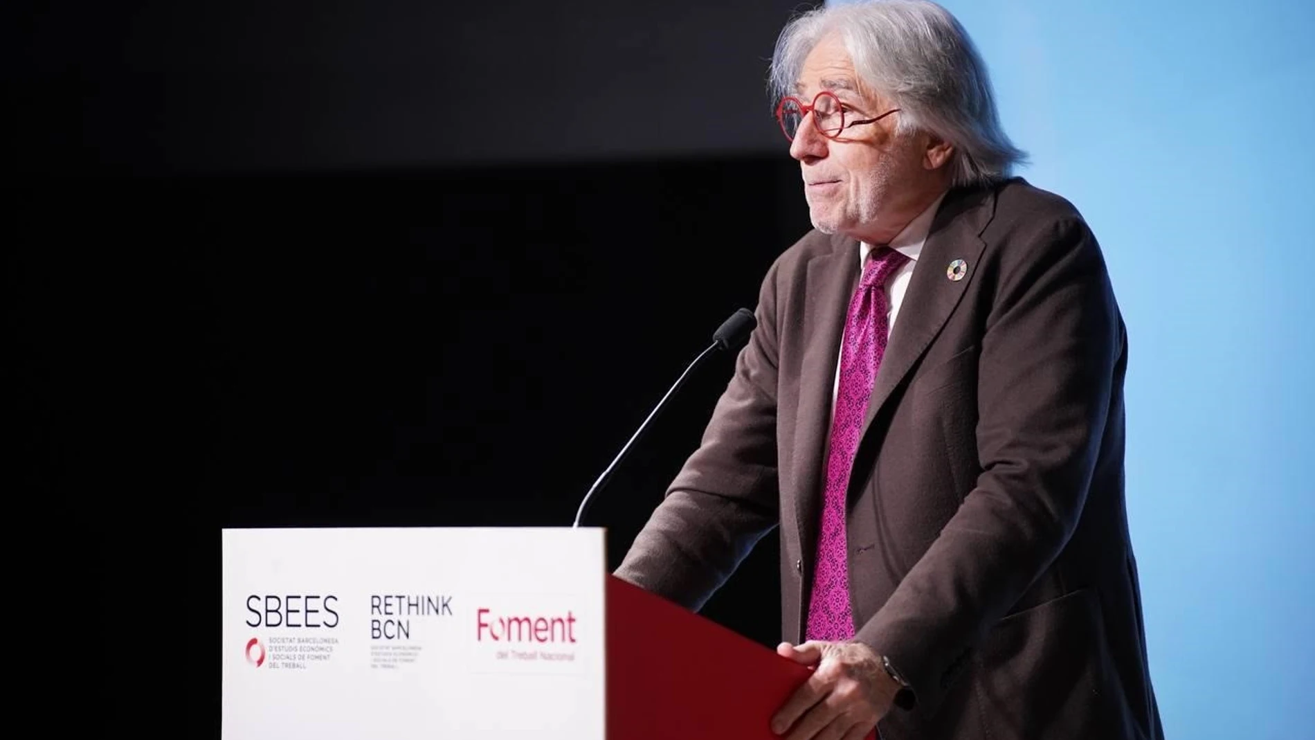 El presidente de Foment del Treball, Josep Sánchez Llibre. REMITIDA / HANDOUT por FOMENT DEL TREBALL Fotografía remitida a medios de comunicación exclusivamente para ilustrar la noticia a la que hace referencia la imagen, y citando la procedencia de la imagen en la firma 28/03/2025