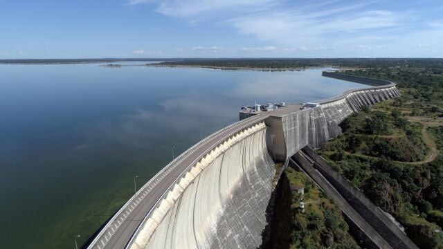 Embalse de La Almendra, en la provincia de Salamanca
