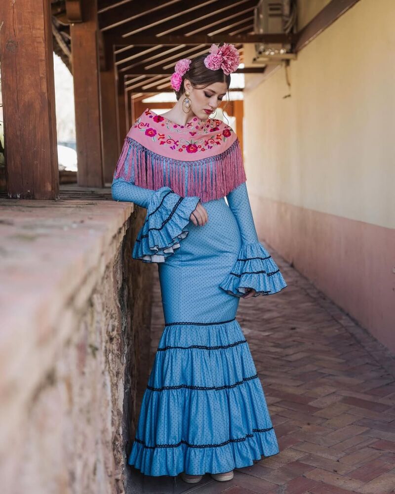 Traje de flamenca.