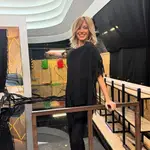 Susanna Griso con look boho de Zara.