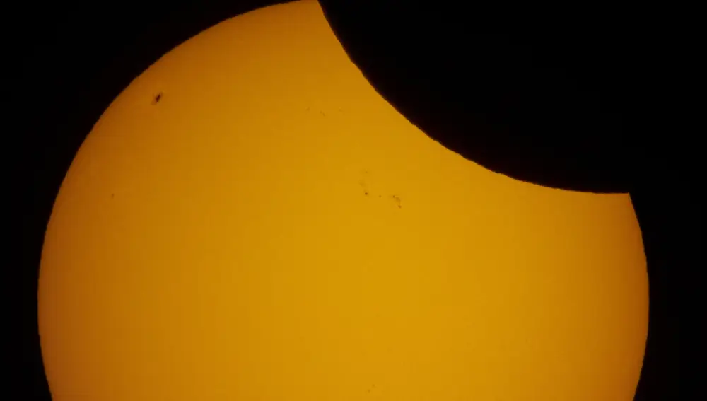 APTOPIX Russia Solar Eclipse