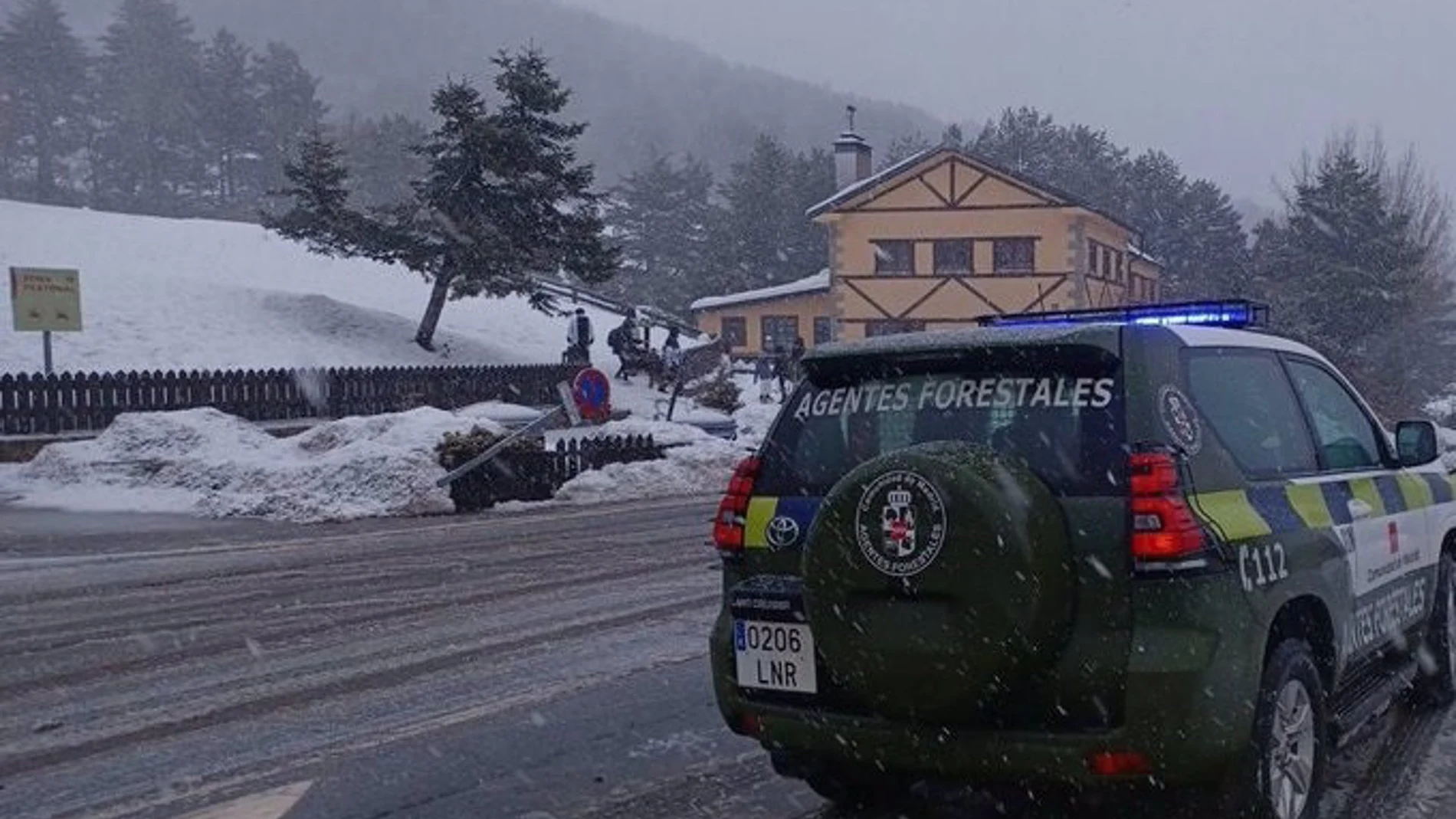 MADRID.-El domingo arranca en Madrid con el aparcamiento de Cotos completo