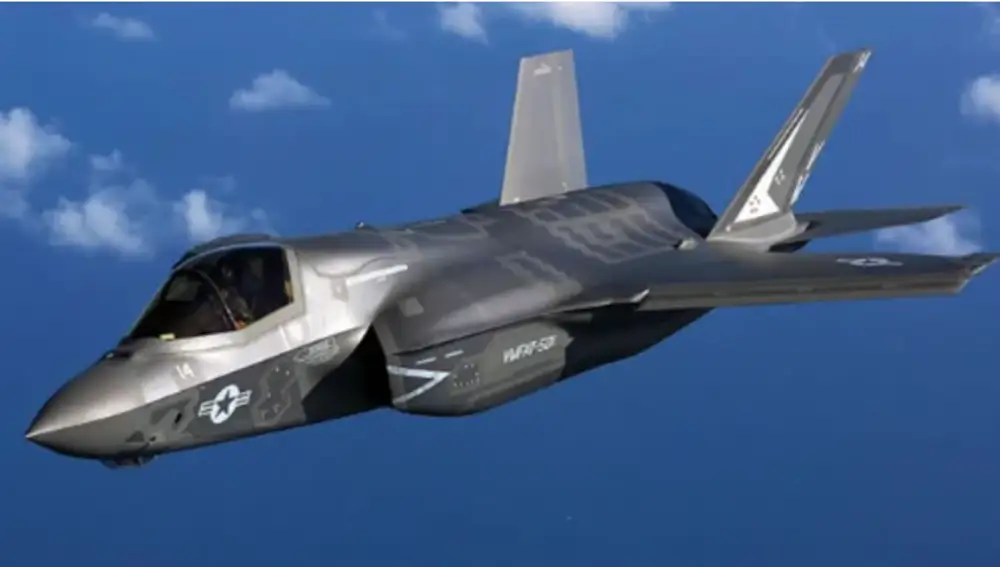 Un avión F-35