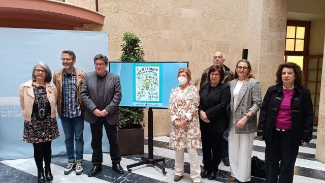 Isabel Paredes en la presentación de la XIII Feria de la Ciencia de Jerez