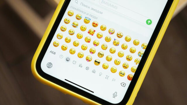 Emojis en un iPhone