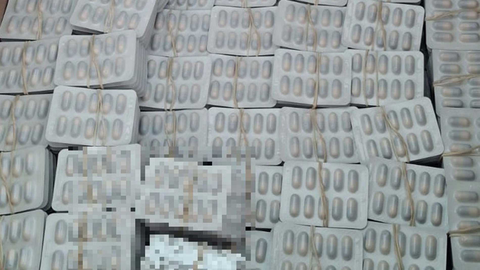Pastillas intervenidas en una operación policial