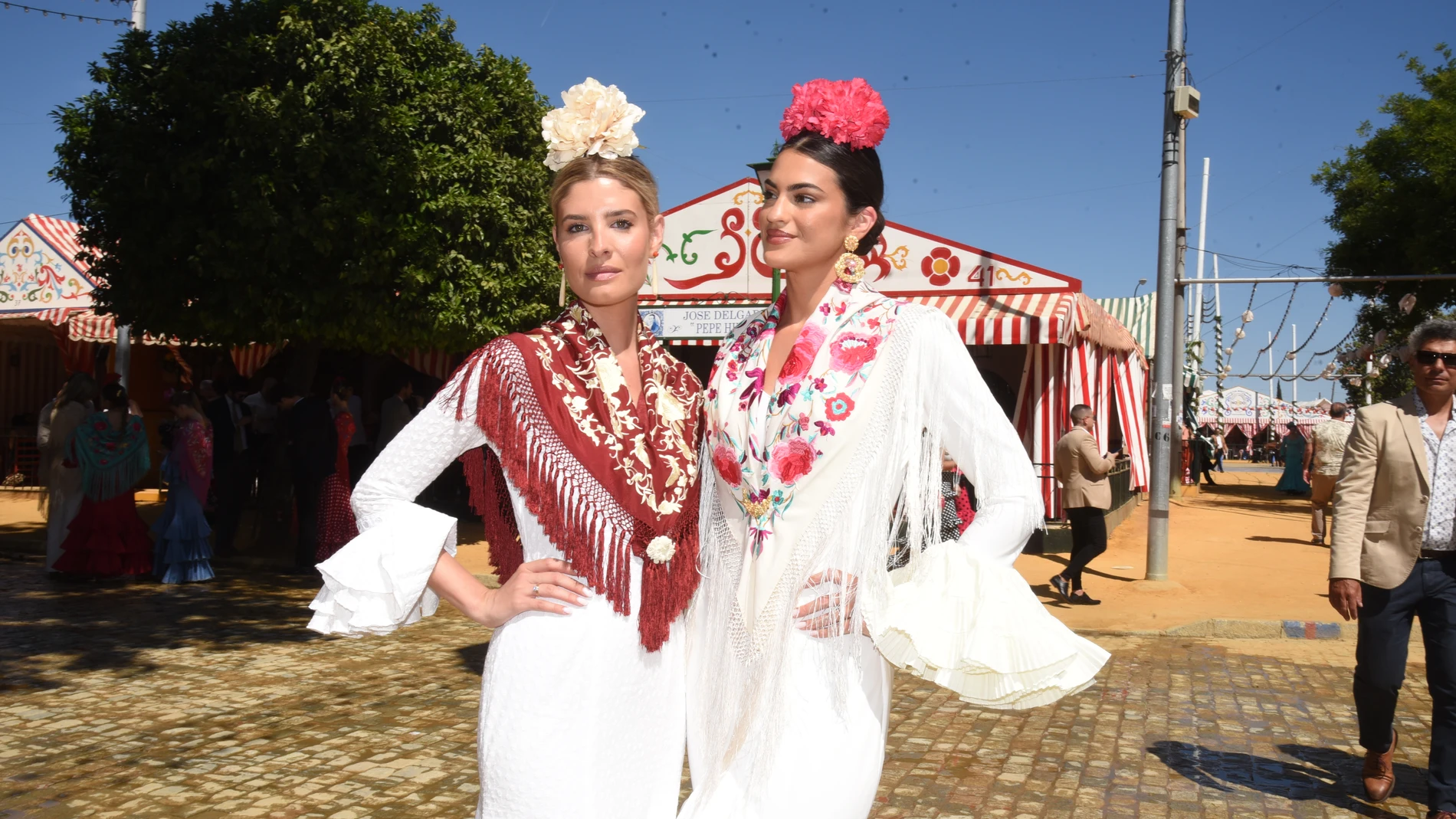 Influencers en la Feria de Abril.