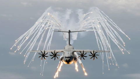 Así logra esquivar el A400M del Ejército del Aire las amenazas enemigas