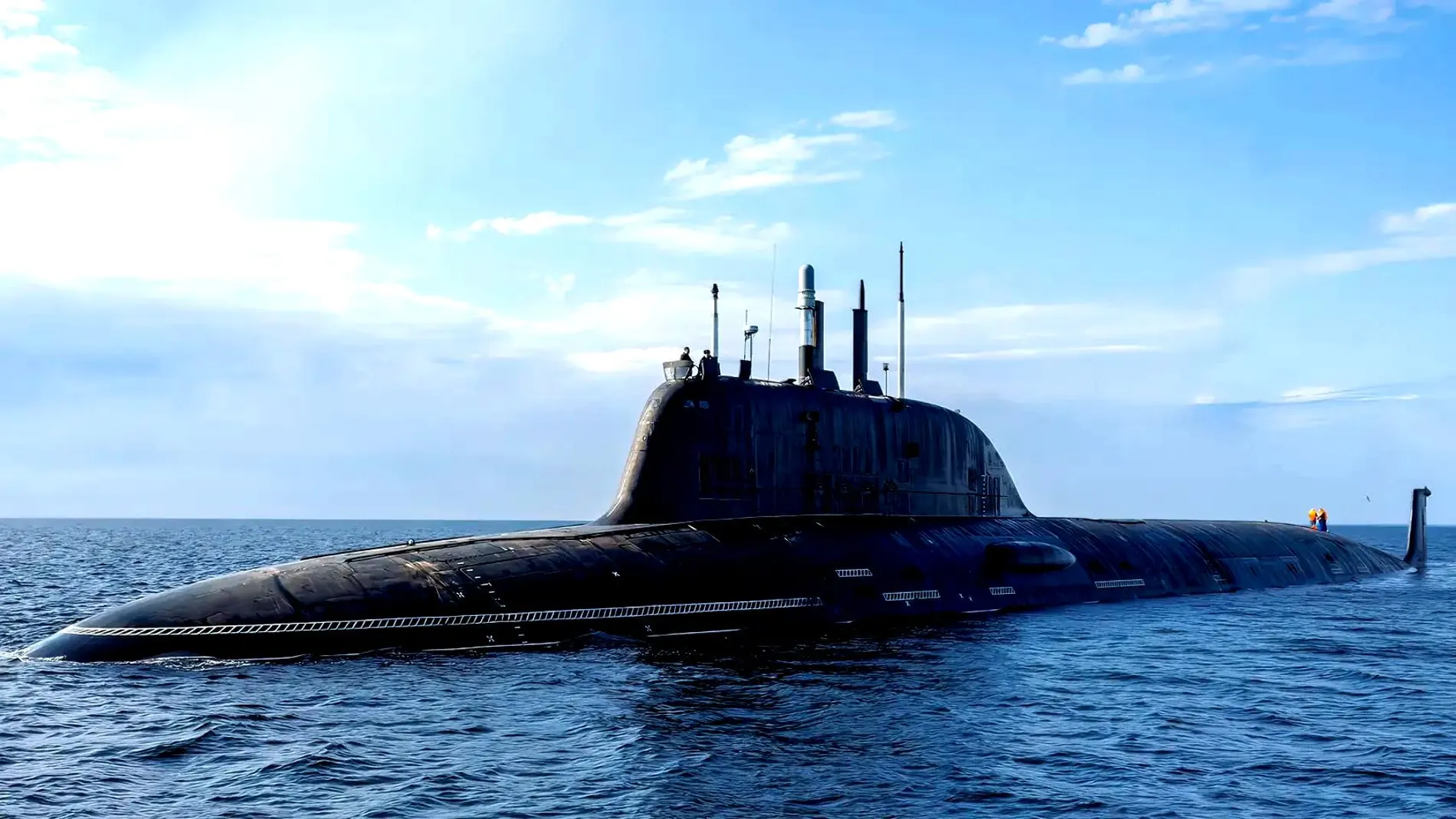 Rusia lanza al Mar el 'Perm', su submarino nuclear con misiles hipersónicos Zircon