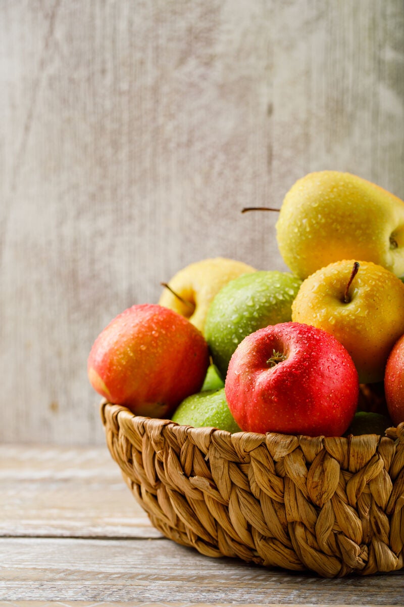 Las manzanas son frutas muy saludables