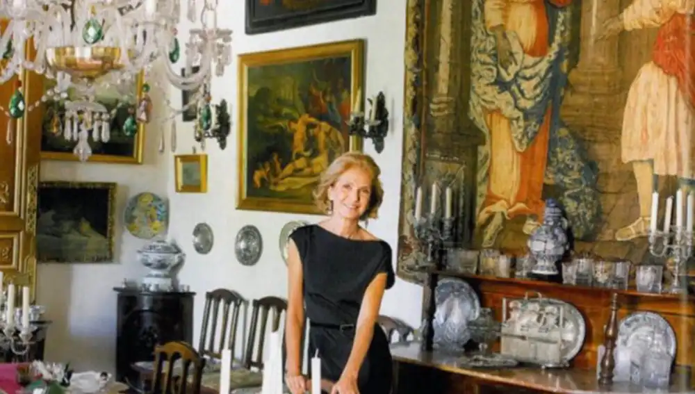 Pilar Medina Sidonia en el Palacio de Quintana Redonda