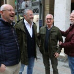 Carlos Pollán junto a Ortega Lara en Palencia