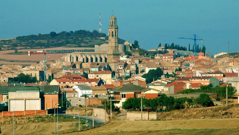 Imagen del pueblo de Calaf, Barcelona