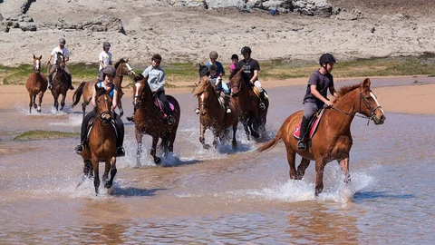 ¿Sabías que puedes hacer una ruta a caballo por un paraje precioso de Cantabria por veintitrés euros?
