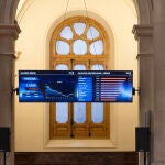 El Ibex 35 se desploma casi un 6% en la media sesión y cae a los 12.400 enteros lastrado por la banca 