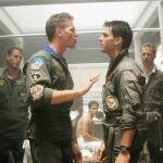Val Kilmer y Tom Cruise en "Top Gun"