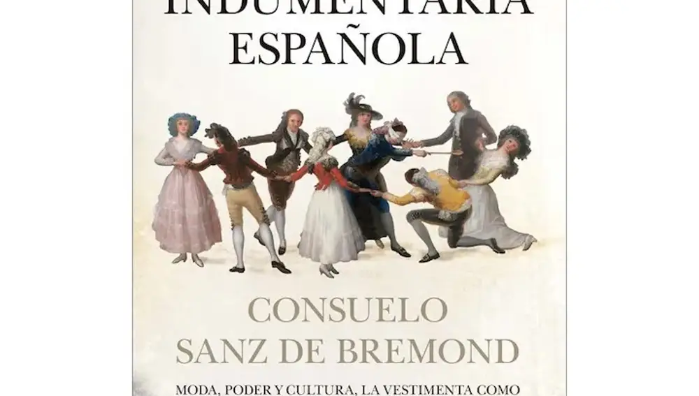 Portada del libro "Historia de la indumentaria española"
