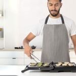 Esta grill Mellerware se abre 180º y cocina carne, verduras o paninis como un profesional