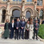 Los consejeros del PP en la Comisión Sectorial de Justicia 