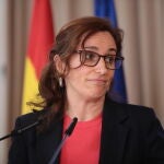 La ministra de Sanidad, Mónica García