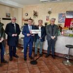 El consejero de la Presidencia, Luis Miguel González Gago, presenta la convocatoria de ayudas para el mantenimiento de bares y centros de ocio en pequeños pueblos de Castilla y León