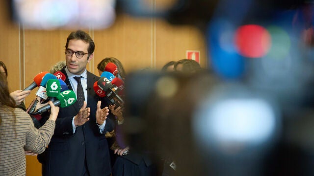 El ministro de Economía, Comercio y Empresa, Carlos Cuerpo