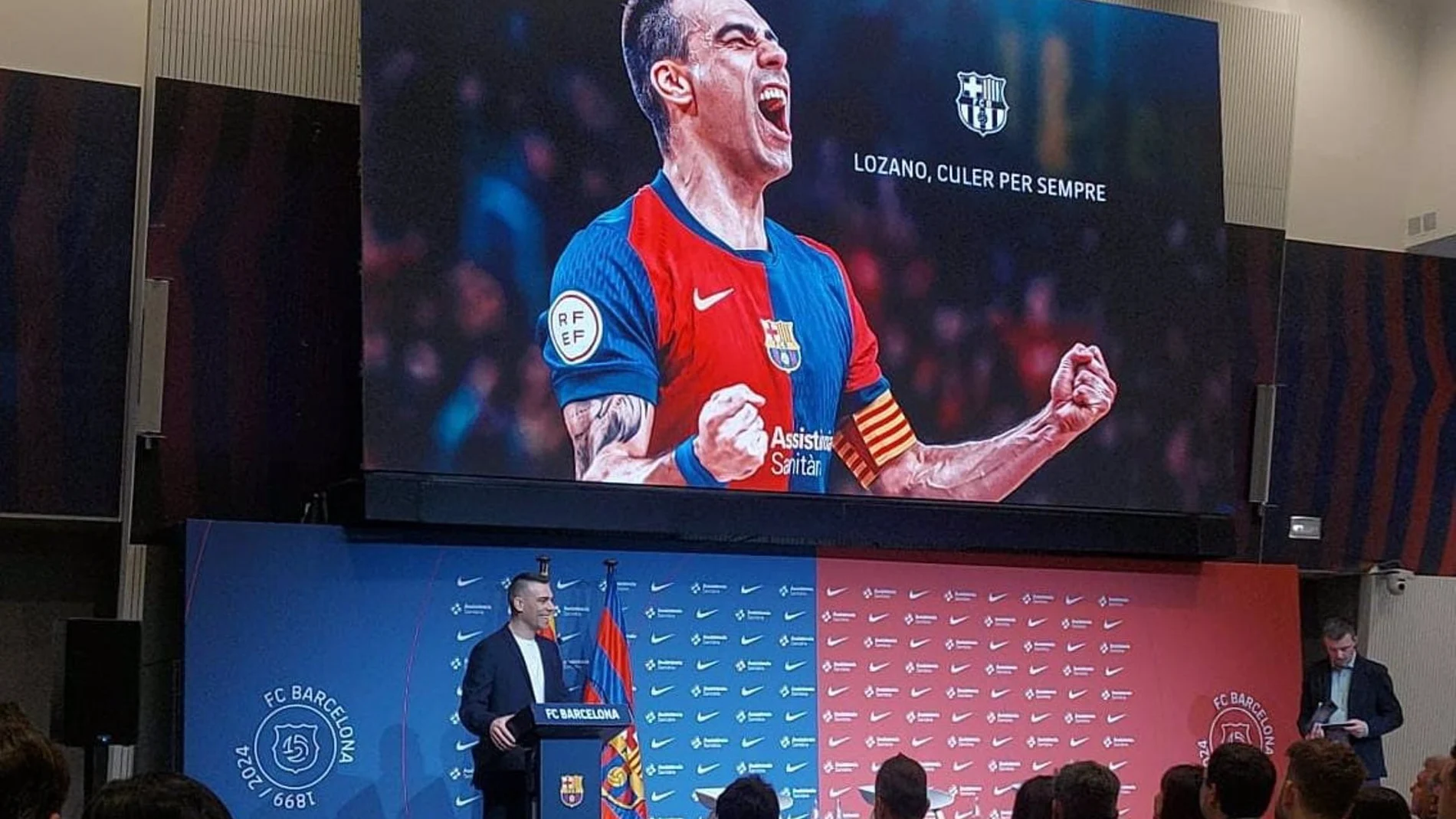 Fútbol sala.- Sergio Lozano anuncia su retirada tras años siendo clave en el Barça y España