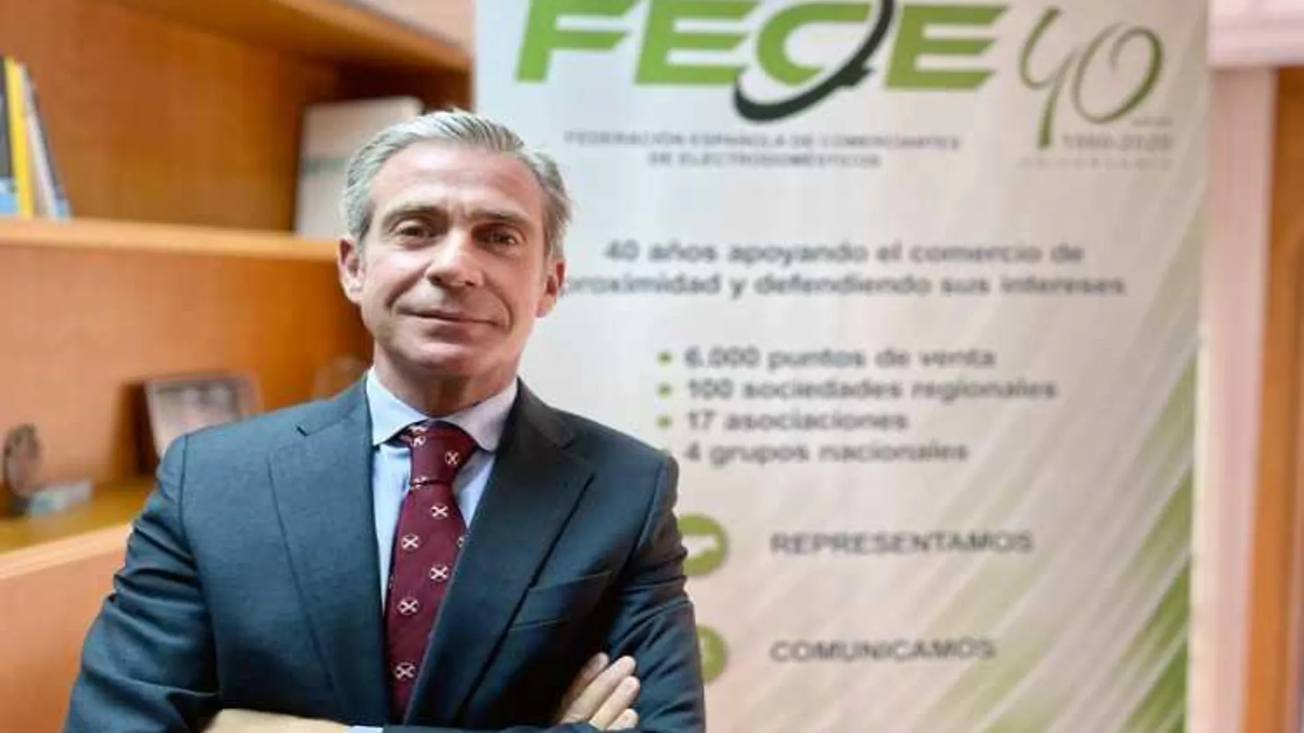 Alfredo Gosalvez, secretario general de la Federación Española de Comerciantes de Electrodomésticos