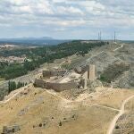 Panorámica del castillo osma